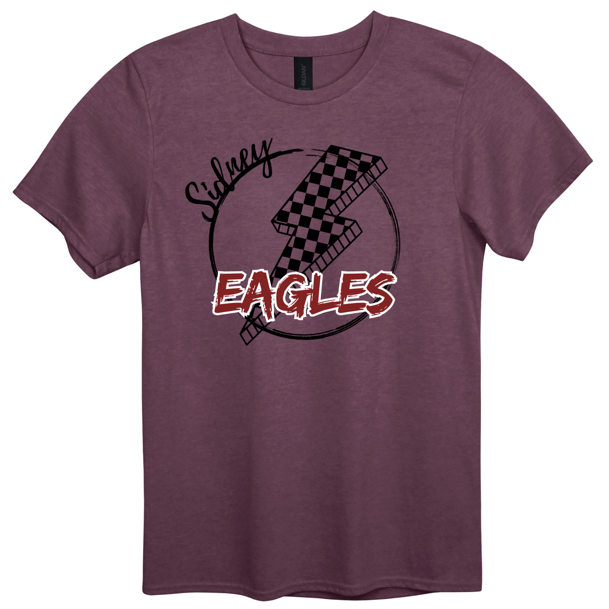 SIDNEY EAGLES Lightning Bolt Graphic Apparel | Adult Spirit Wear