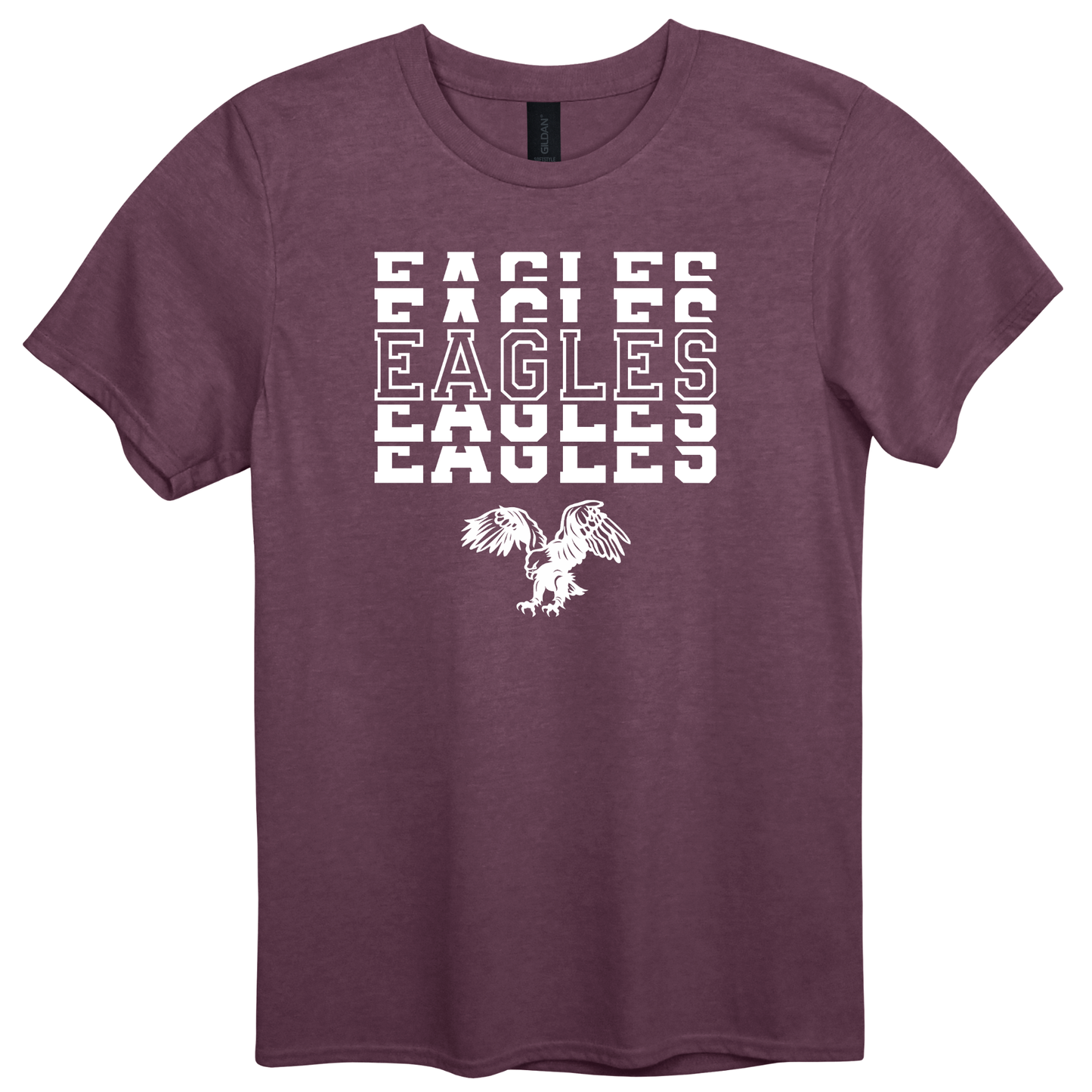 STACKED EAGLES with Logo Graphic Apparel | Adult Spirit Wear