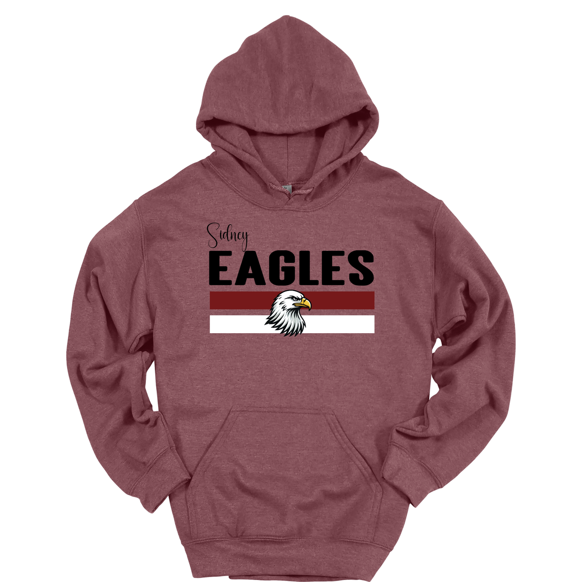 SIDNEY EAGLES Stripes Graphic Apparel | Adult Spirit Wear