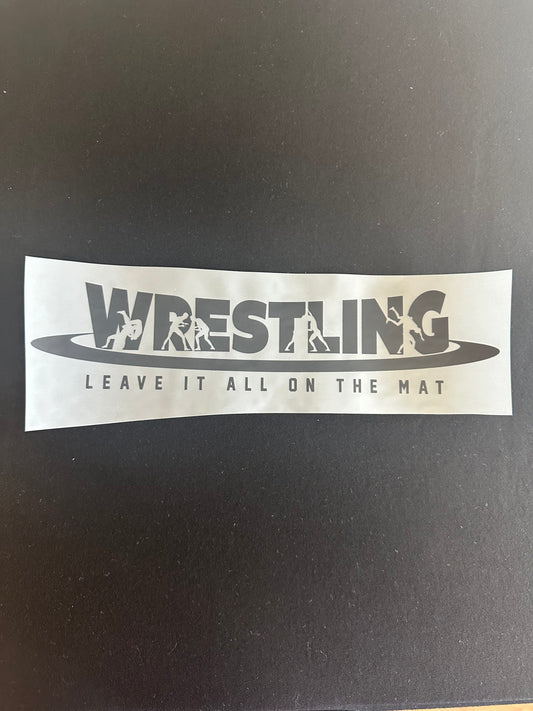 Wrestling Leave it on the Mat
