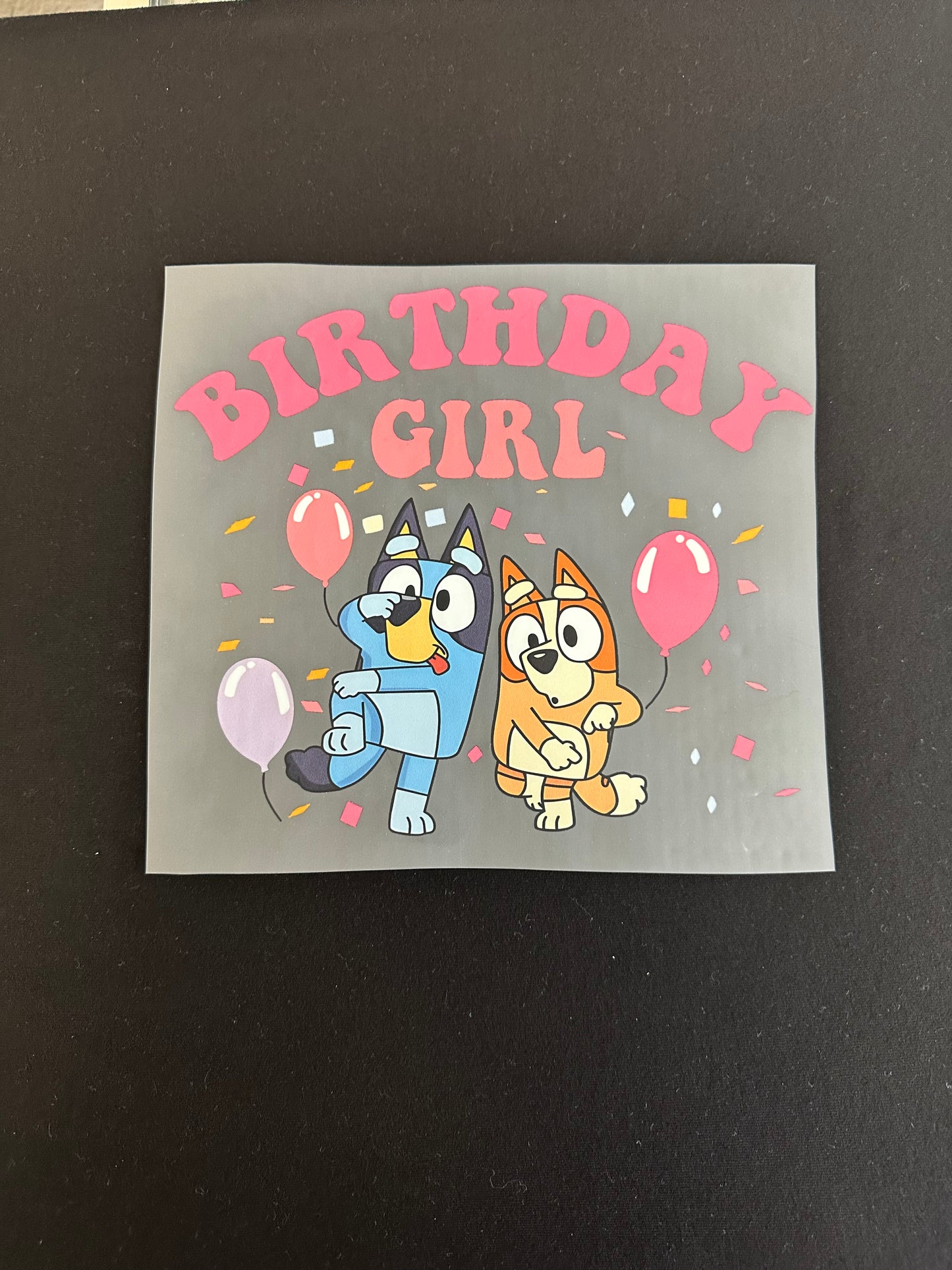 Bluey Birthday Girl