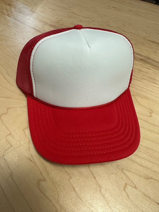 Otto Adult Trucker Hat - Red/White