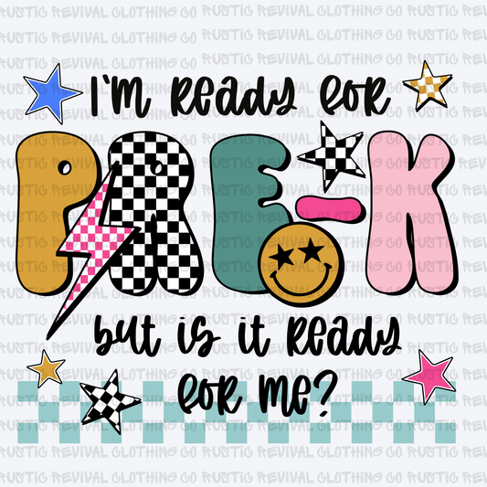 Im Ready For Pre-K