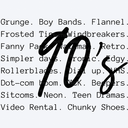 90s