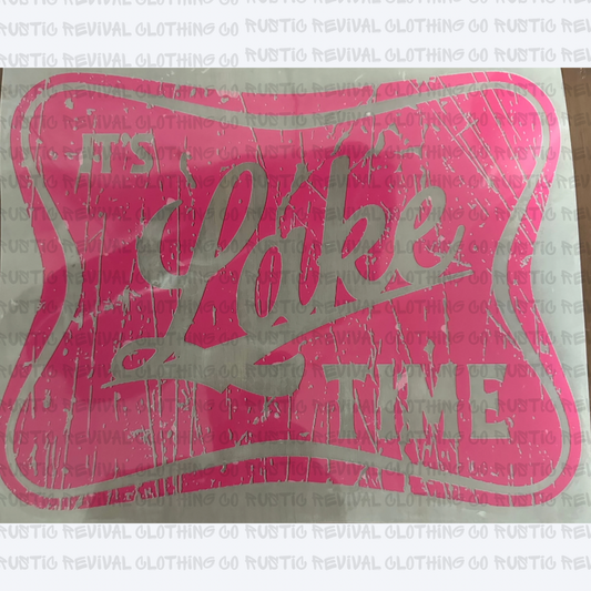 It’s Lake Time Pink
