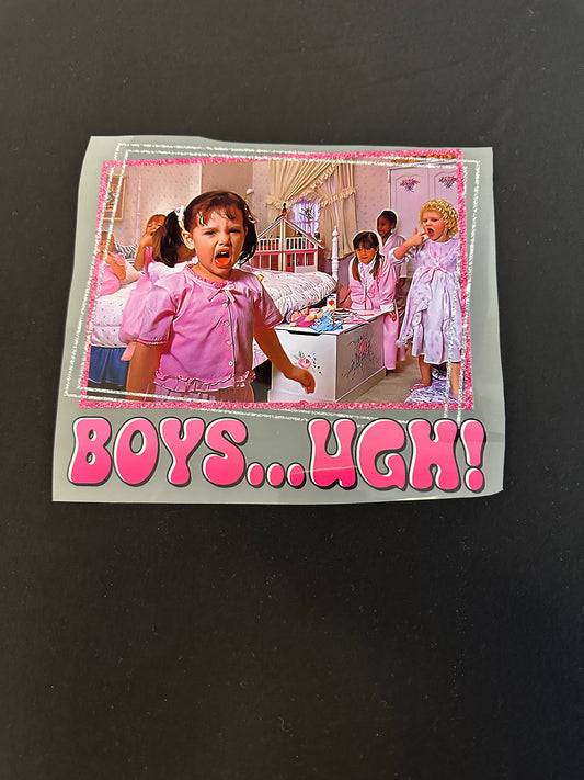 Boys… ugh