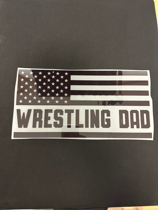 Wrestling Dad Flag