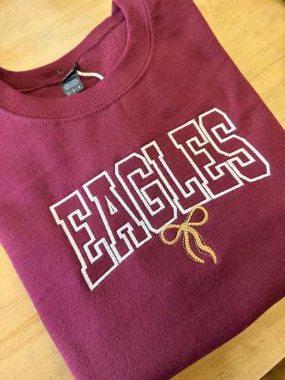 Sidney Eagles Embroidered Crewneck
