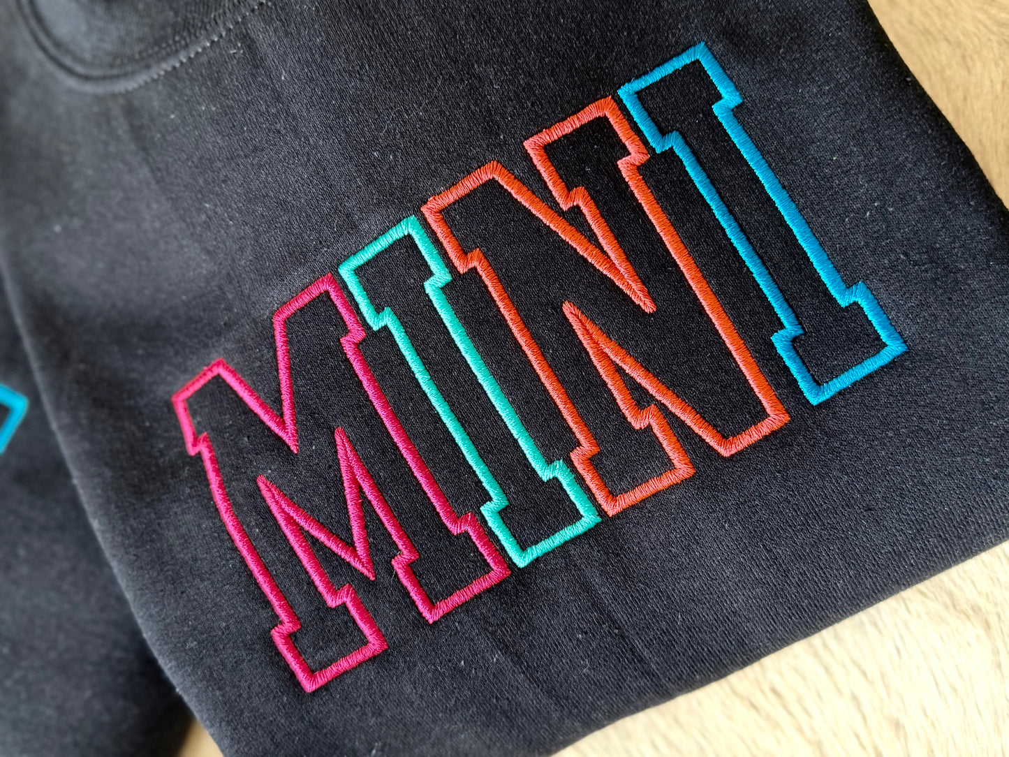 MINI Embroidered Youth Crewneck | Matching Mama & Mini Set