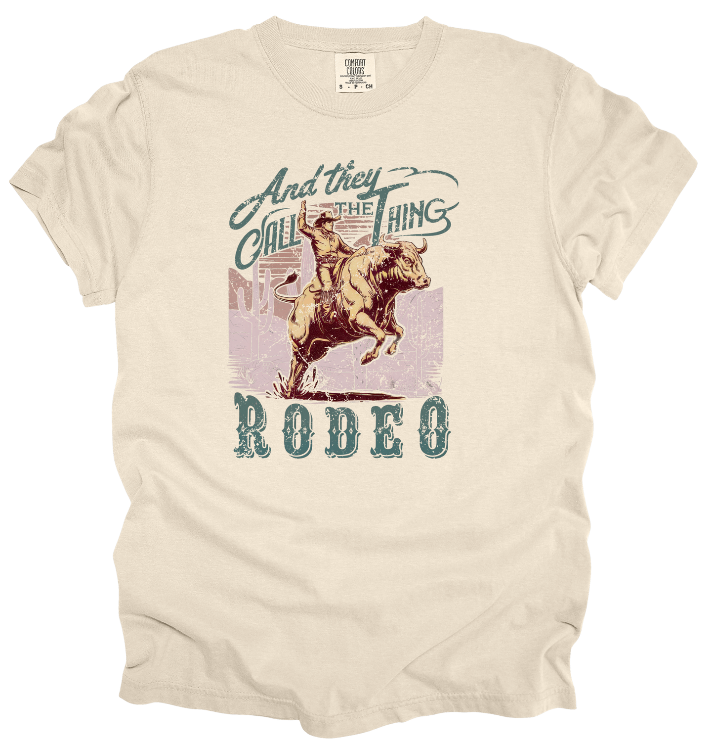 CALL THE THING RODEO DARK Graphic Apparel | Adult Tee