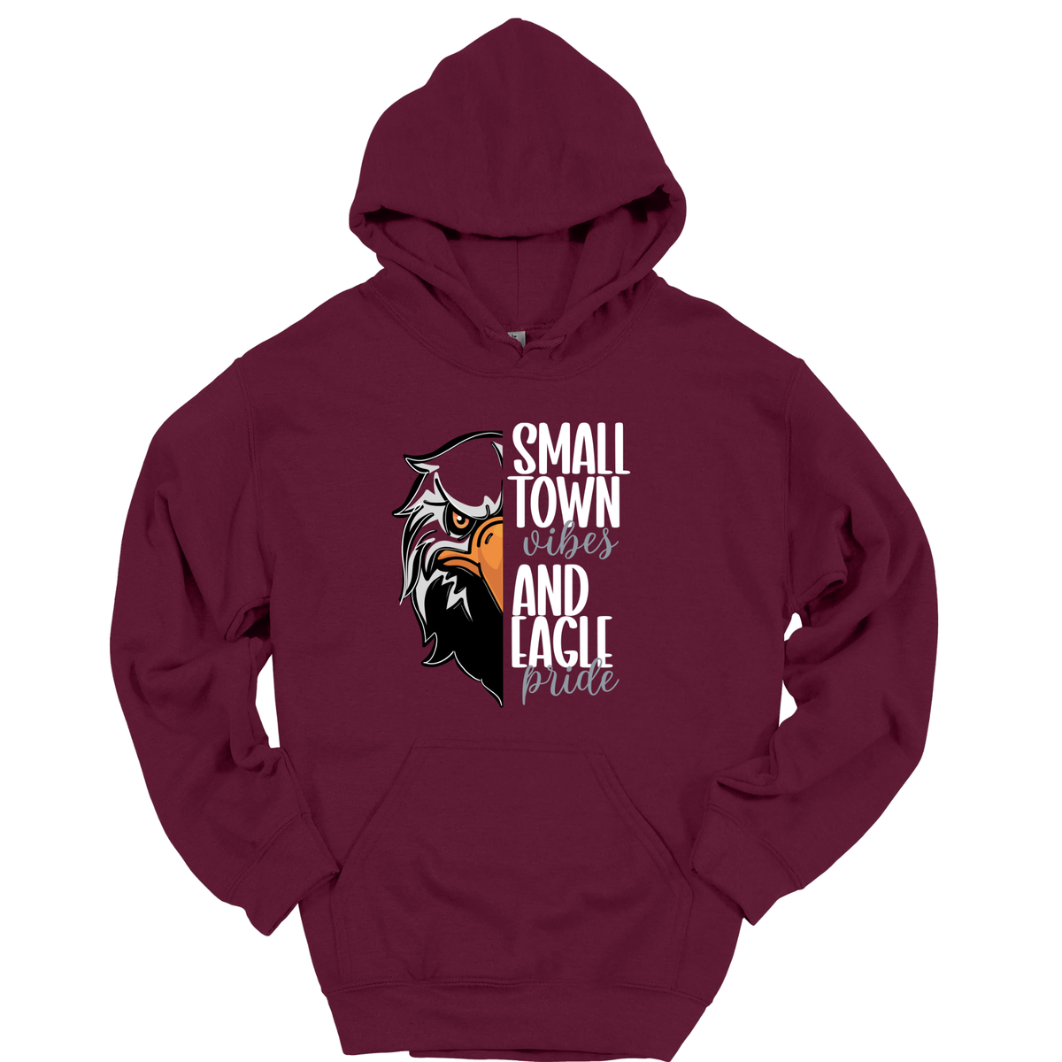 Small Town Vibes & Eagle Pride Graphic Apparel | Adult Spirit Wear