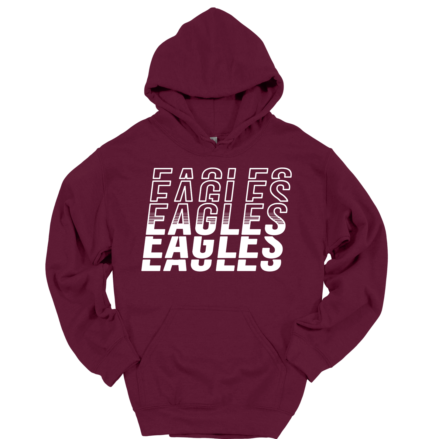 STACKED EAGLES Graphic Apparel | Adult Spirit Wear