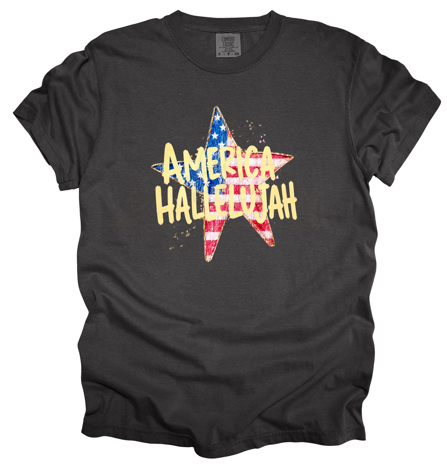 AMERICA HALLELUJAH Graphic Apparel | Adult Tee & Tank