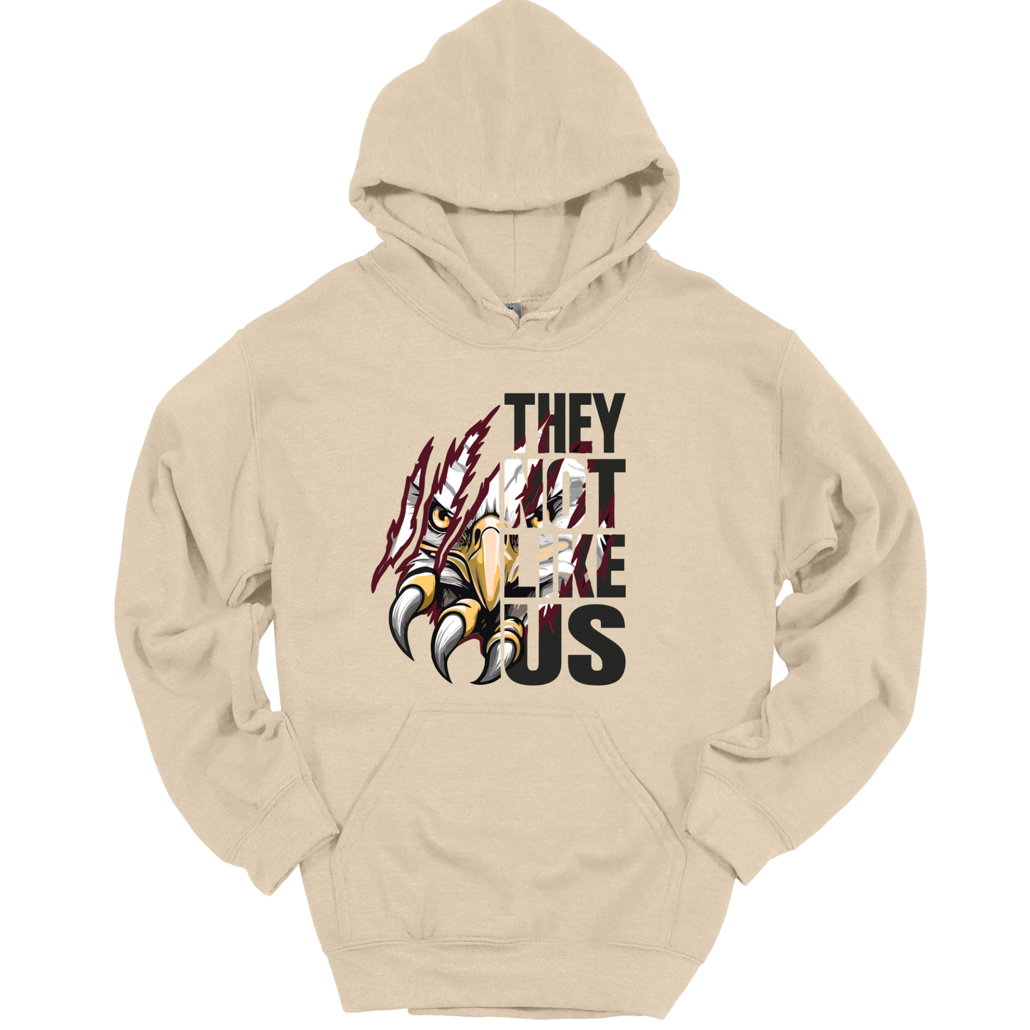 NOT LIKE US EAGLES Graphic Apparel | Adult Spirit Wear