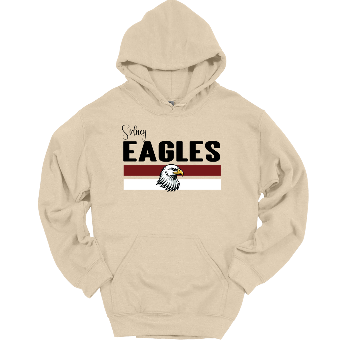 SIDNEY EAGLES Stripes Graphic Apparel | Adult Spirit Wear