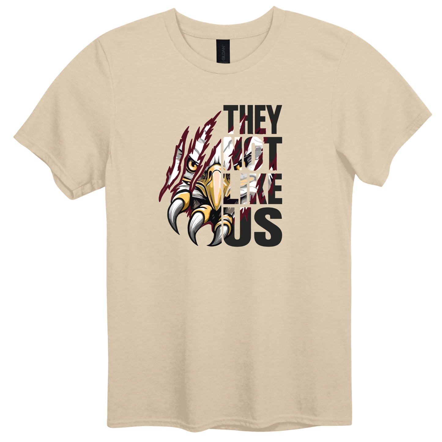 NOT LIKE US EAGLES Graphic Apparel | Adult Spirit Wear