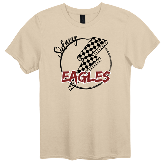SIDNEY EAGLES Lightning Bolt Graphic Apparel | Adult Spirit Wear