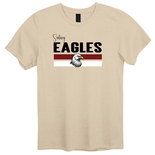 SIDNEY EAGLES Stripes Graphic Apparel | Adult Spirit Wear