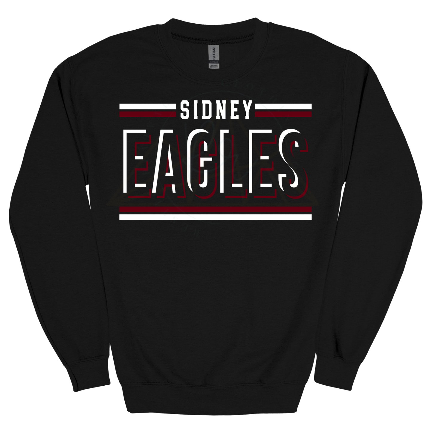 SIDNEY EAGLES Outline Graphic Apparel | Youth Spirit Wear