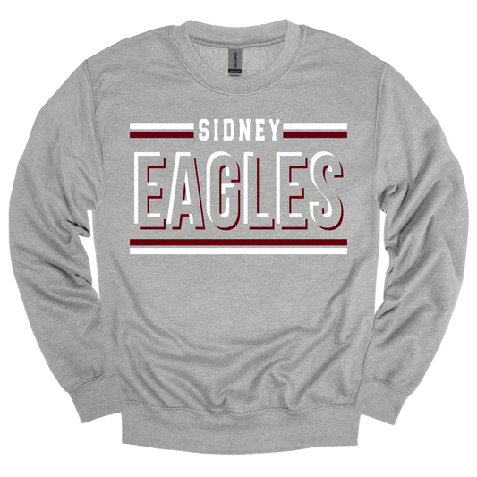 SIDNEY EAGLES Outline Graphic Apparel | Youth Spirit Wear