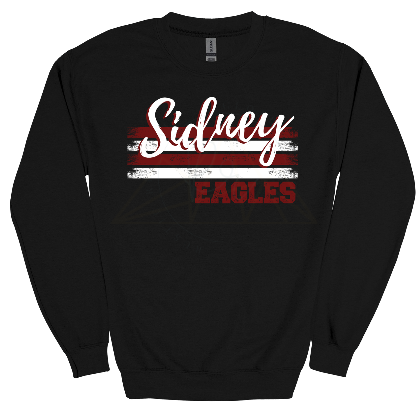 SIDNEY EAGLES Vintage Stripe Graphic Apparel | Youth Spirit Wear