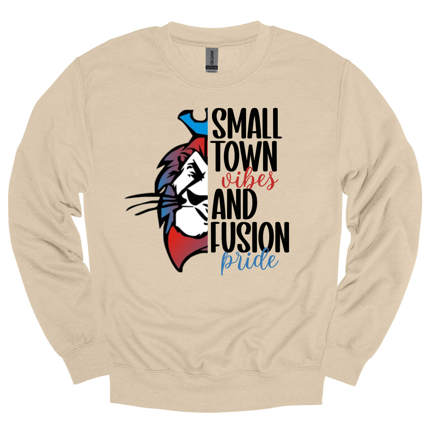 Small Town Vibes Fusion Graphic Apparel | Adult Spirit Wear