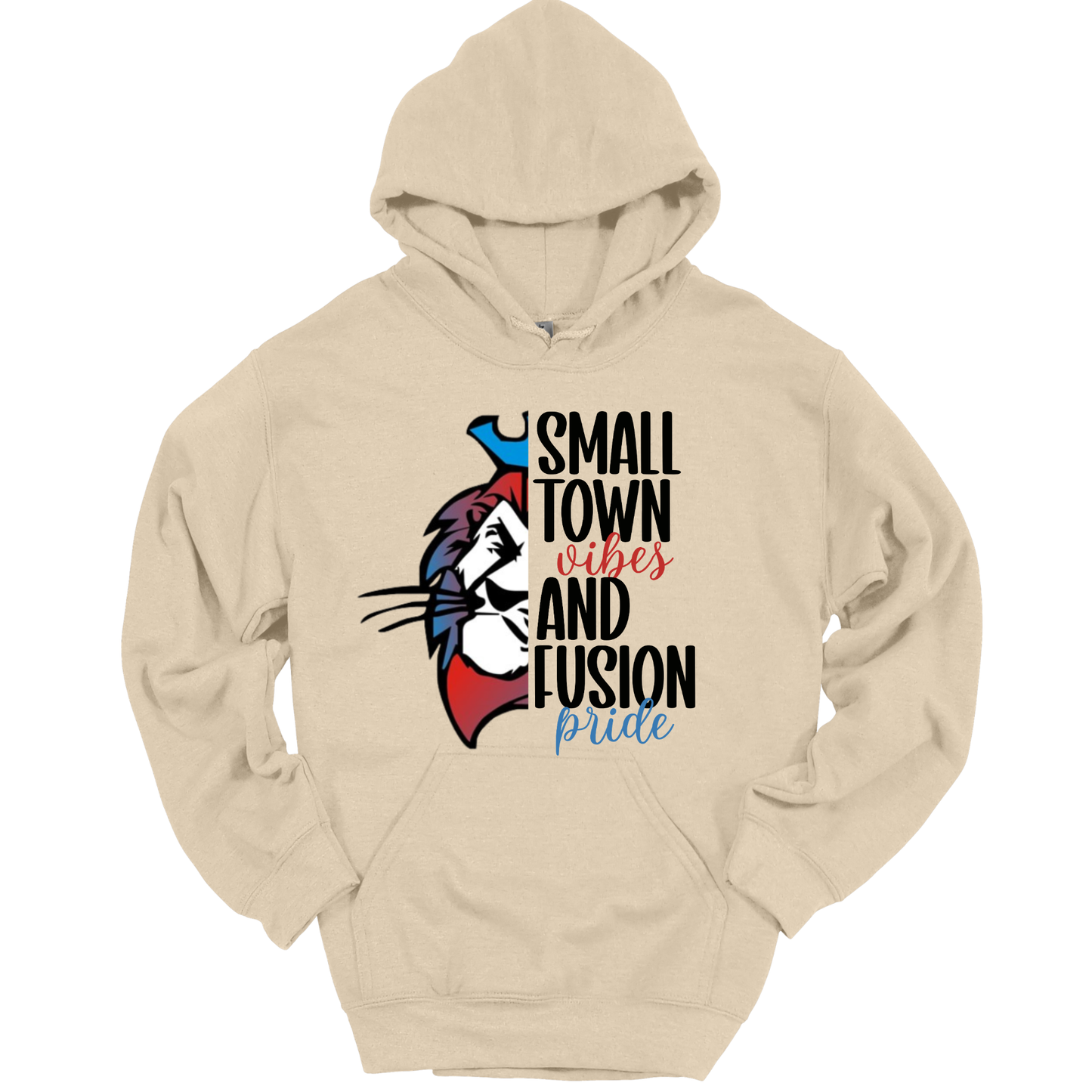 Small Town Vibes Fusion Graphic Apparel | Adult Spirit Wear