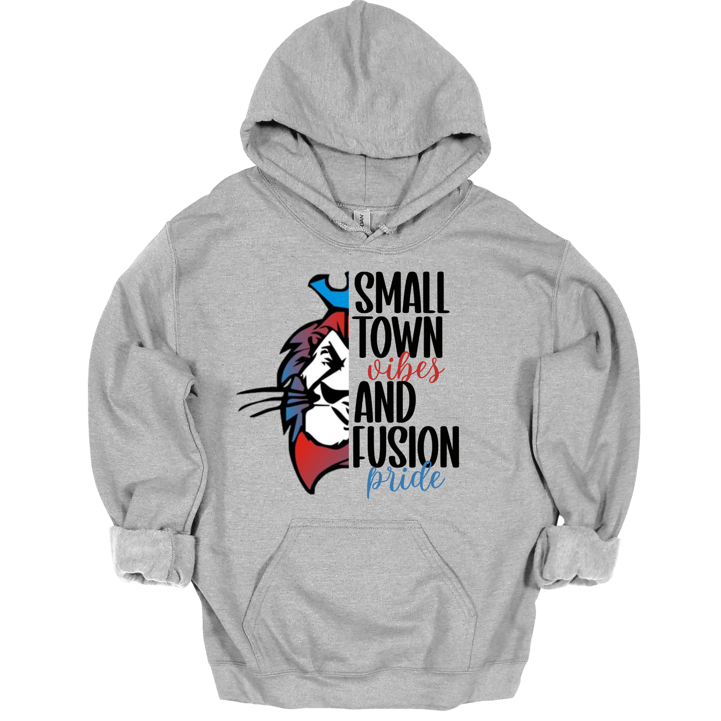 Small Town Vibes Fusion Graphic Apparel | Adult Spirit Wear