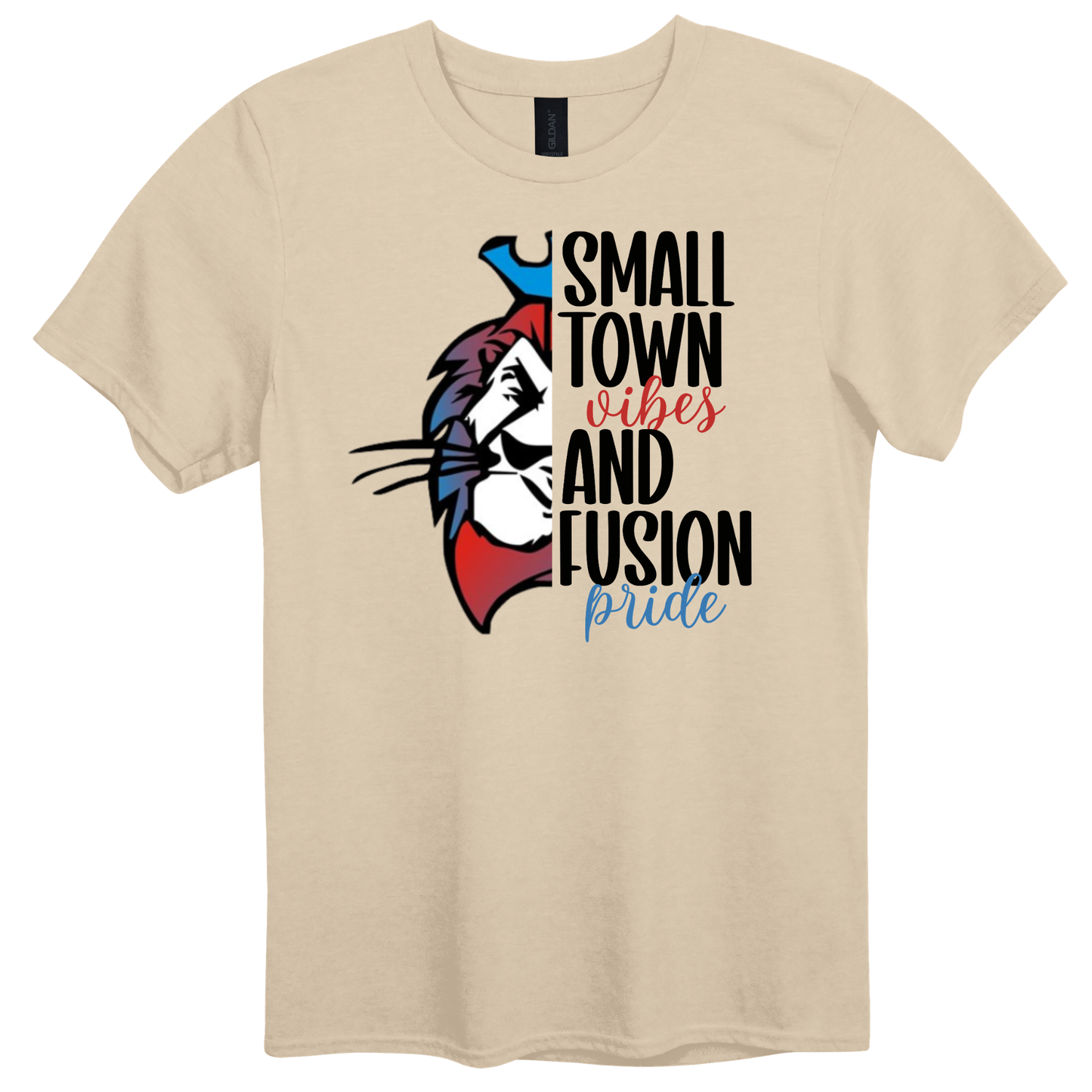 Small Town Vibes Fusion Graphic Apparel | Adult Spirit Wear