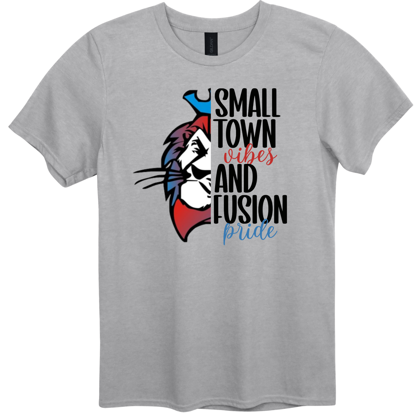 Small Town Vibes Fusion Graphic Apparel | Adult Spirit Wear