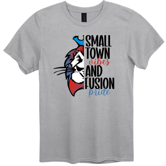 Small Town Vibes Fusion Graphic Apparel | Adult Spirit Wear