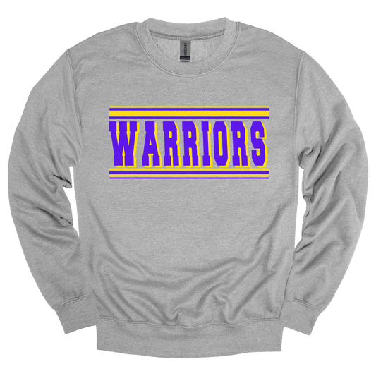FAIRVIEW WARRIORS Vintage Stripes Graphic Apparel | Adult Spirit Wear