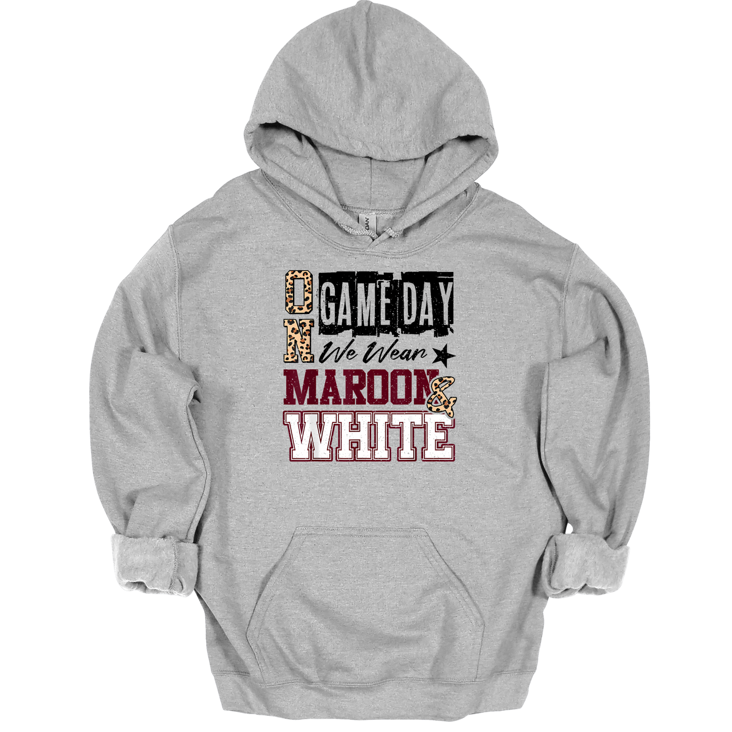 GAME DAYS Maroon & White Graphic Apparel | Youth Spirit Wear