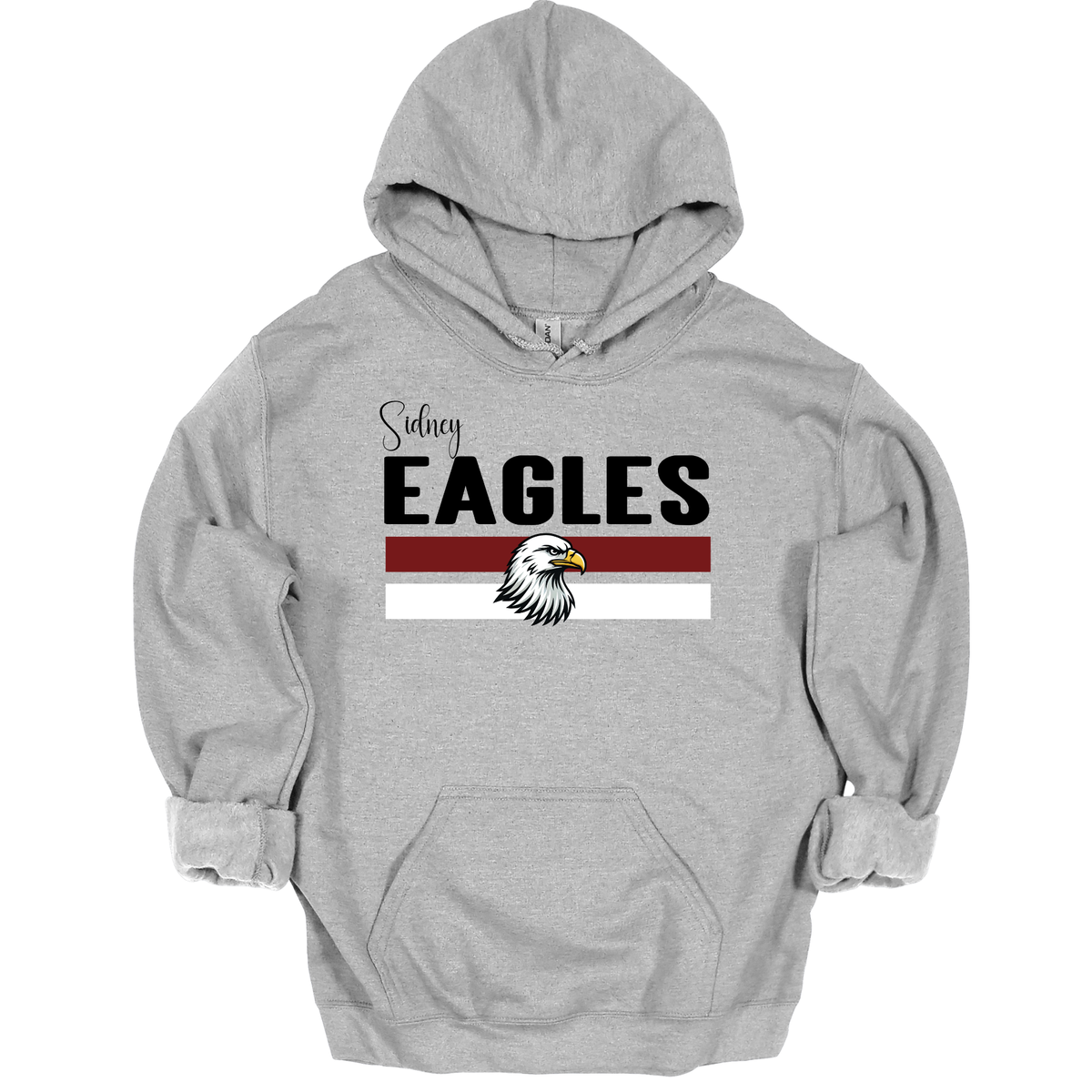 SIDNEY EAGLES Stripes Graphic Apparel | Adult Spirit Wear