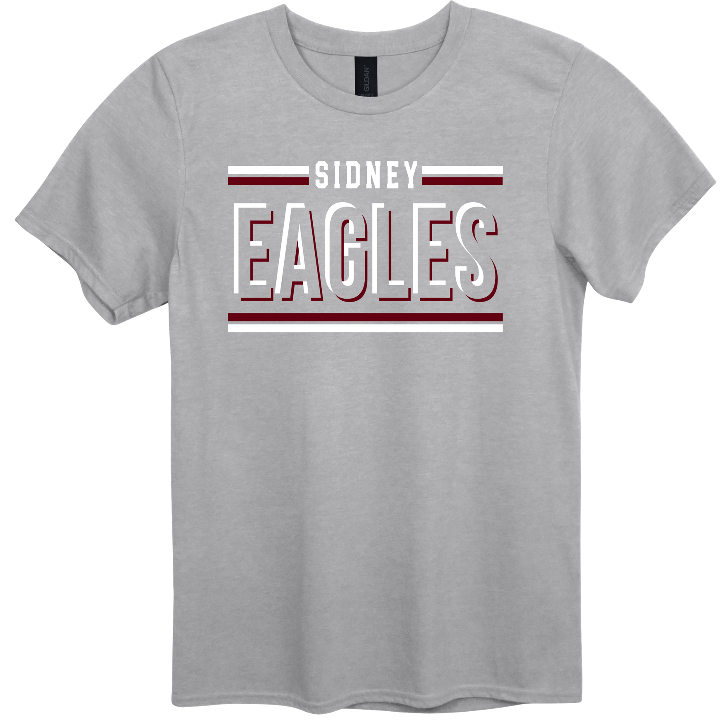 SIDNEY EAGLES Outline Graphic Apparel | Adult Spirit Wear Collection