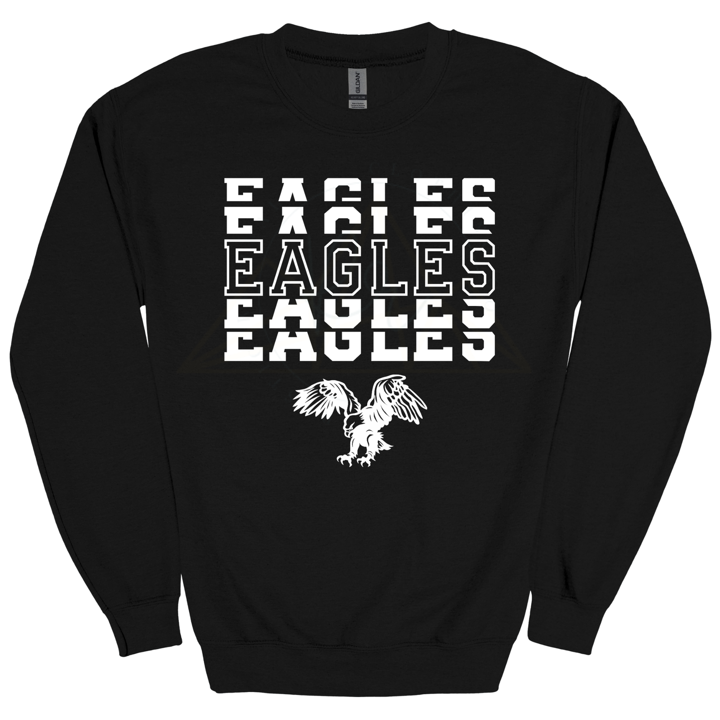 STACKED EAGLES with Logo Graphic Apparel | Youth Spirit Wear