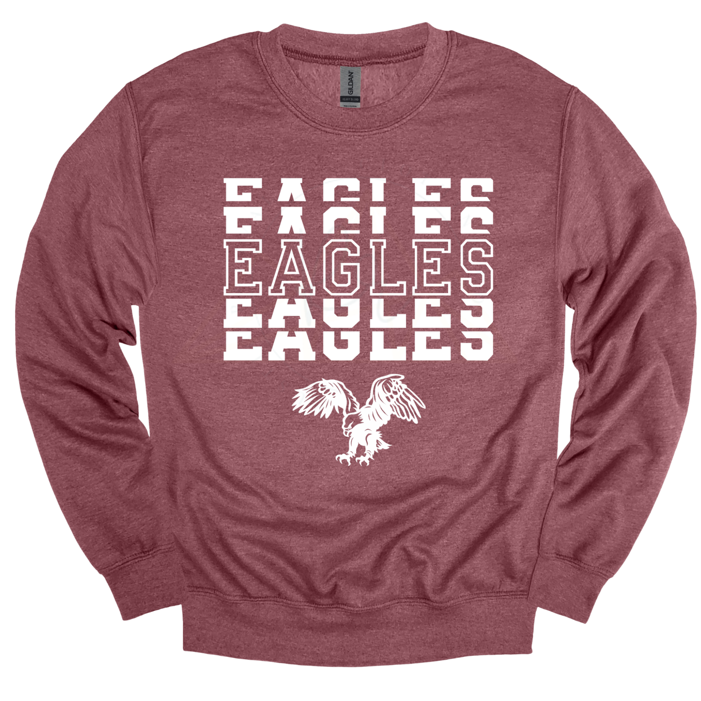STACKED EAGLES with Logo Graphic Apparel | Youth Spirit Wear