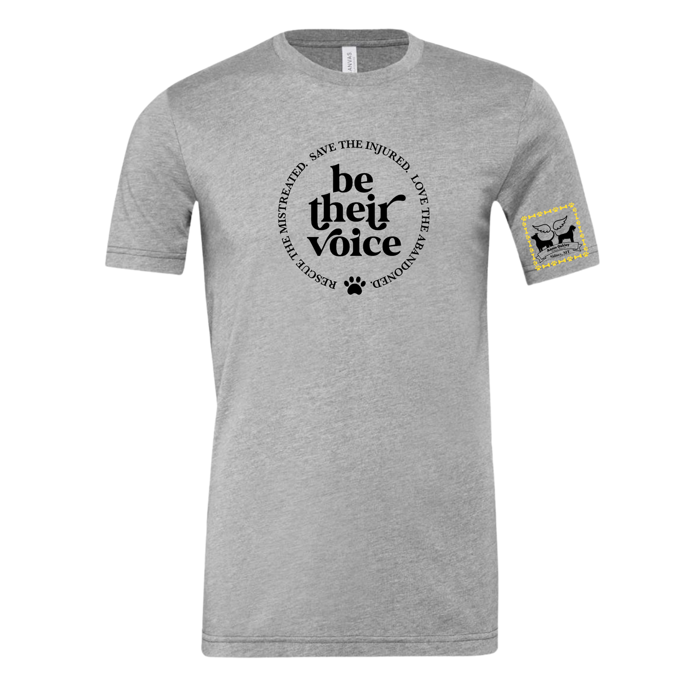 Be Their Voice Grey