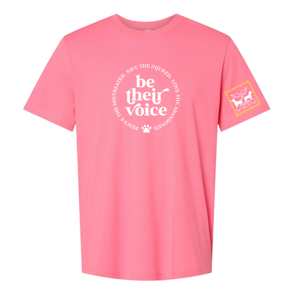 Be Their Voice Neon Pink