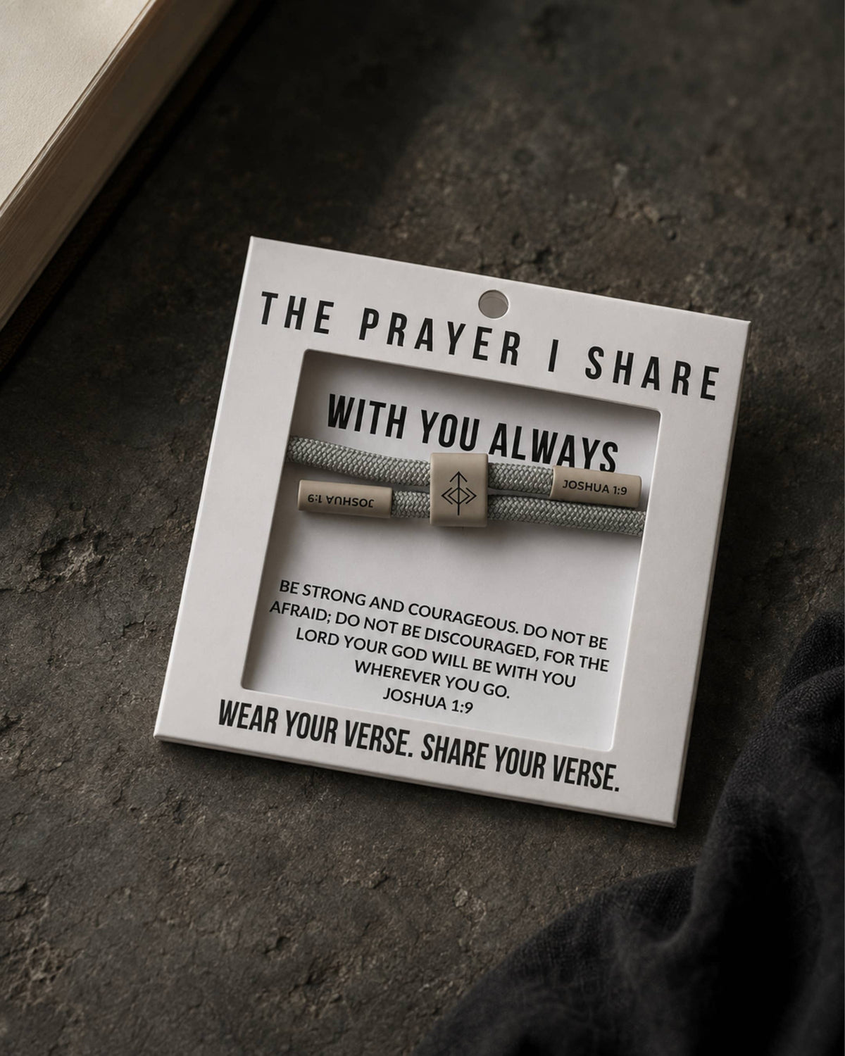 WITH YOU ALWAYS Christian Cord Bracelet, Team Gifts