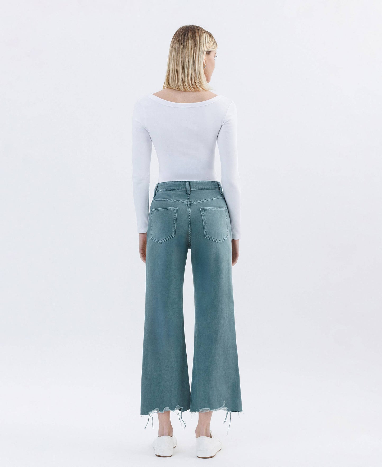 90'S VINTAGE SUPER HR CROP FLARE