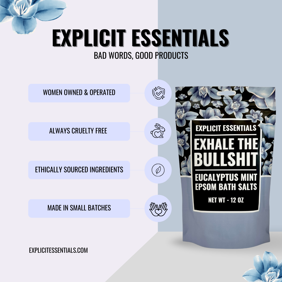 Exhale The Bullshit Bath Salts 12oz Bag