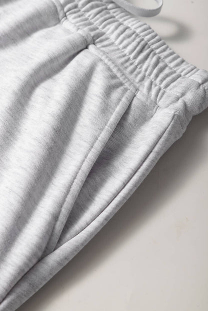 Drawstring Mini French Terry Skort