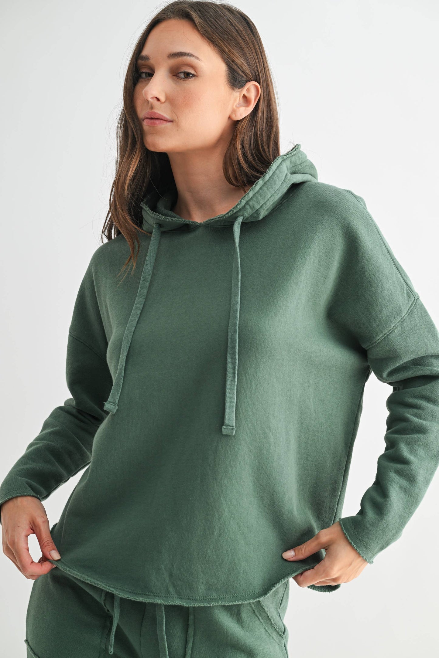 Malibu Everyday Hoodie: SILKY PINE
