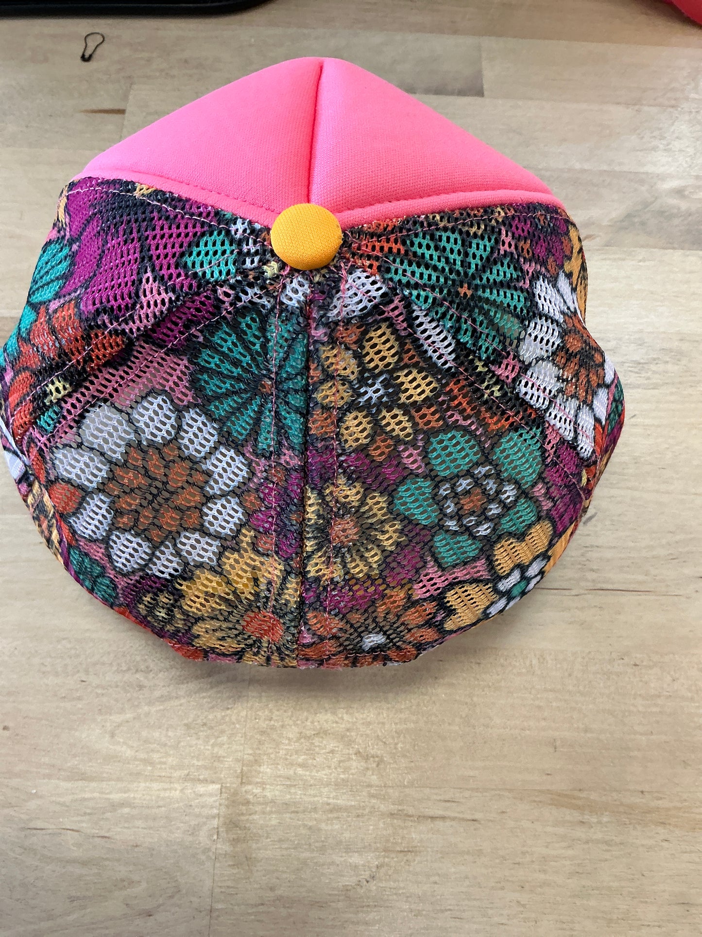 Magna Pony Floral Mesh Cap
